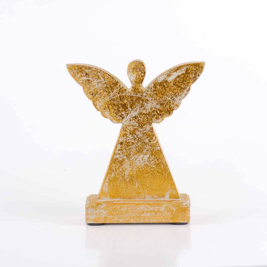 WHITE/GOLD ANGEL SMALL