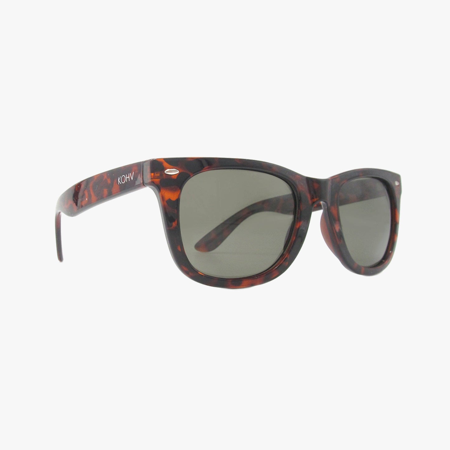 DRIFT CHESTNUT Polarized Square Retro Sunglasses