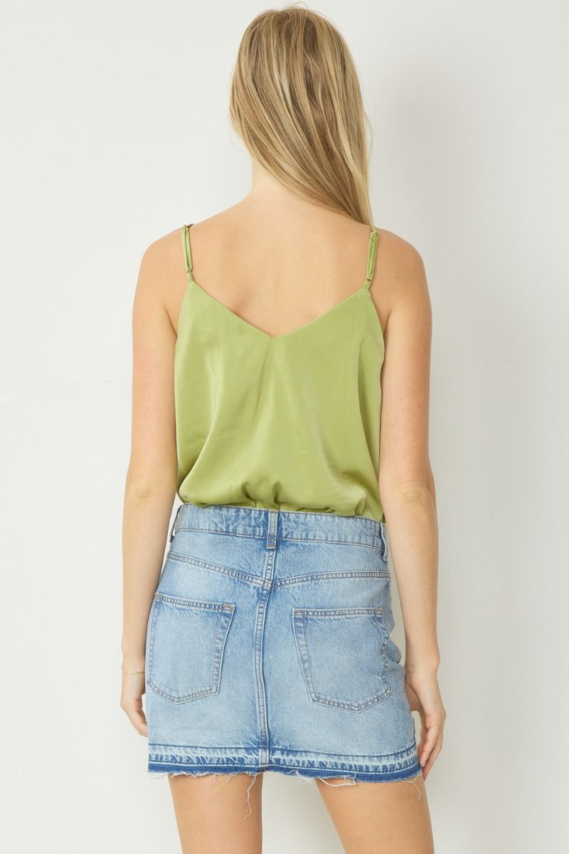 TEA GREEN BODYSUIT