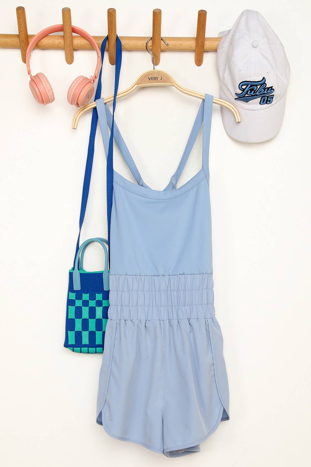 ROMPER W/ LINING: SKY