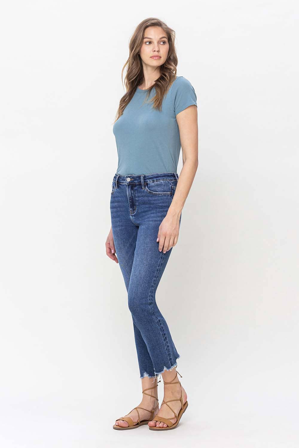 IVY CROP STRAIGHT JEAN