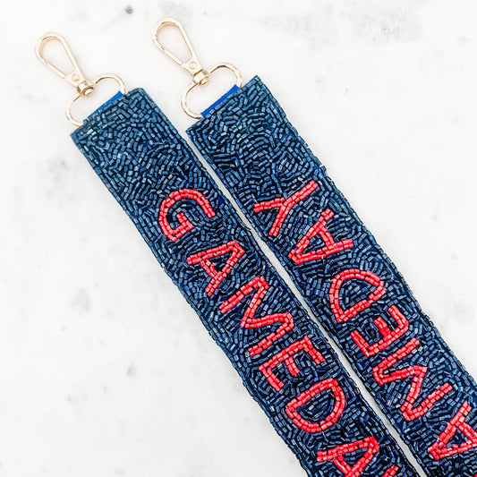 BLUE/RED GAME DAY STRAP