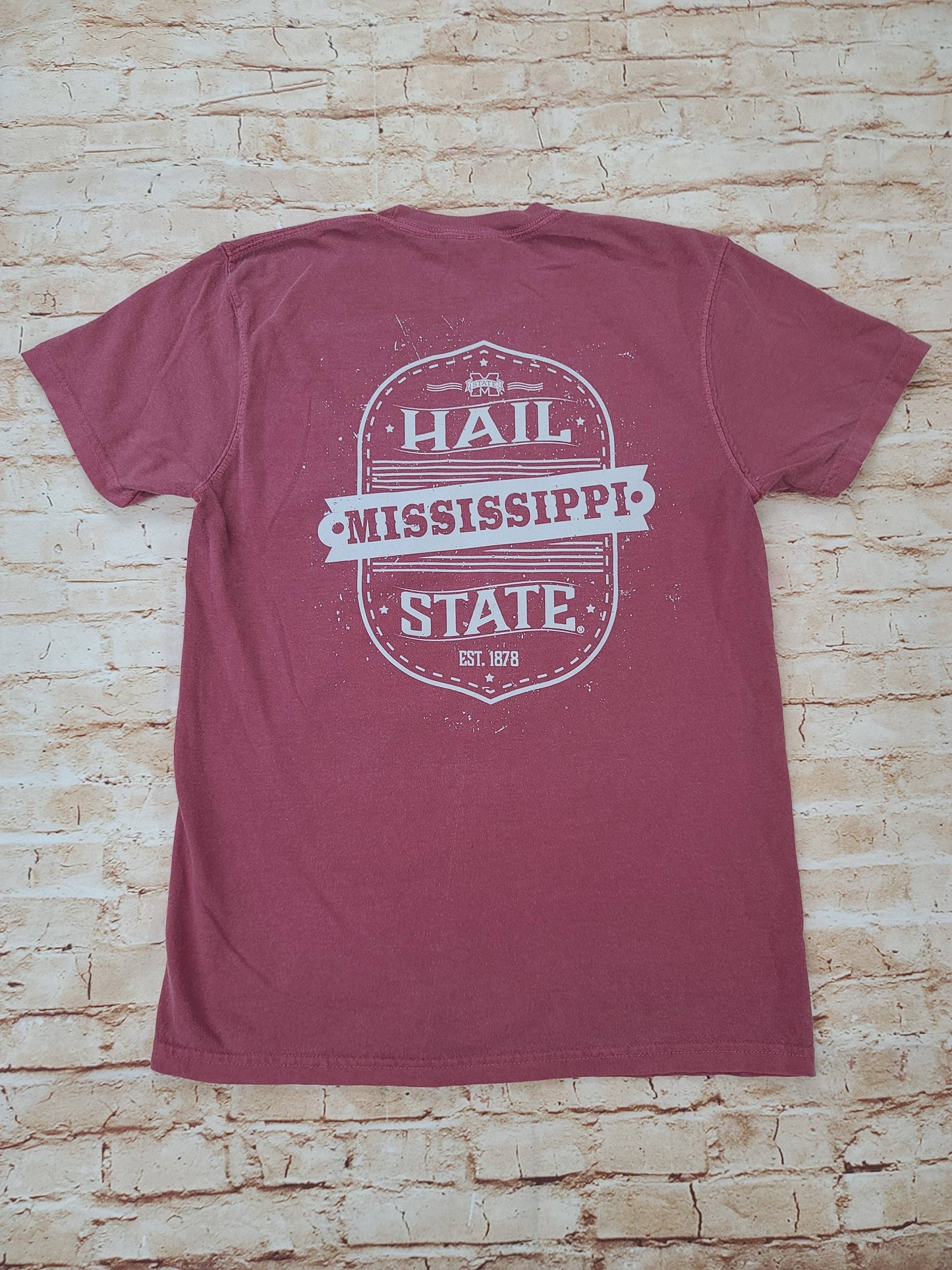 MENS MSU LABEL TEE