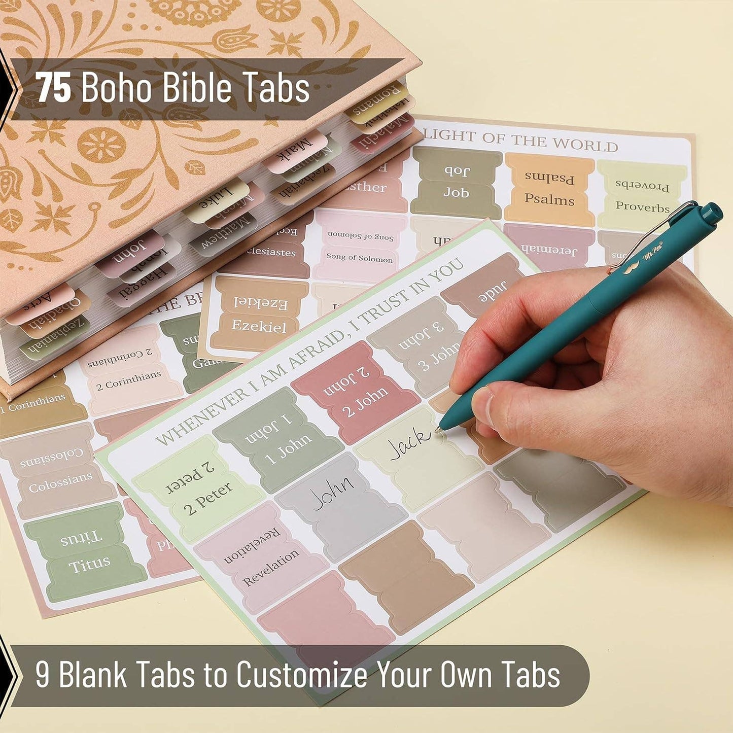 MR. PEN BIBLE JOURNALING KIT: 24 PCS