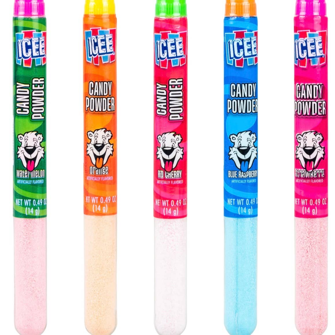 Nostalgic 1958 ICEE® Dips Candy Powder “TUBES” PACK 30CT