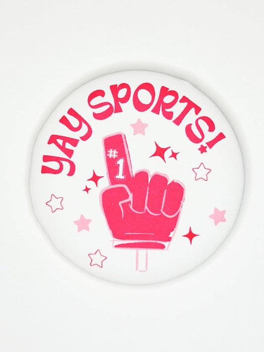 YAY SPORTS! BUTTON