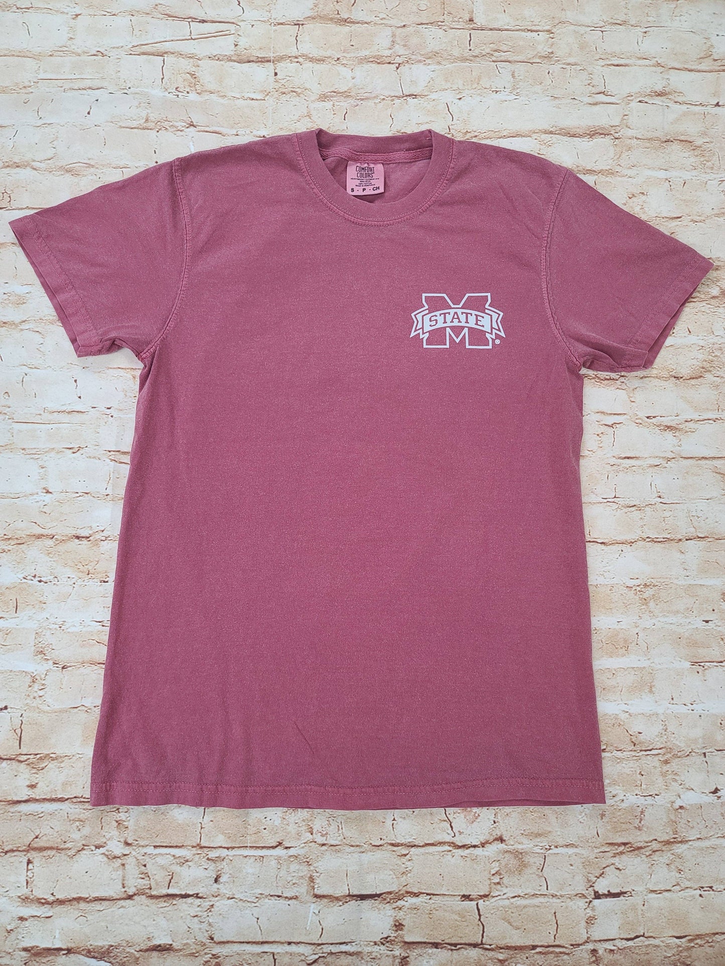 MENS MSU LABEL TEE