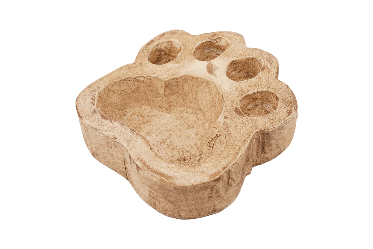 ANTIQUED DOG PAW DECOR