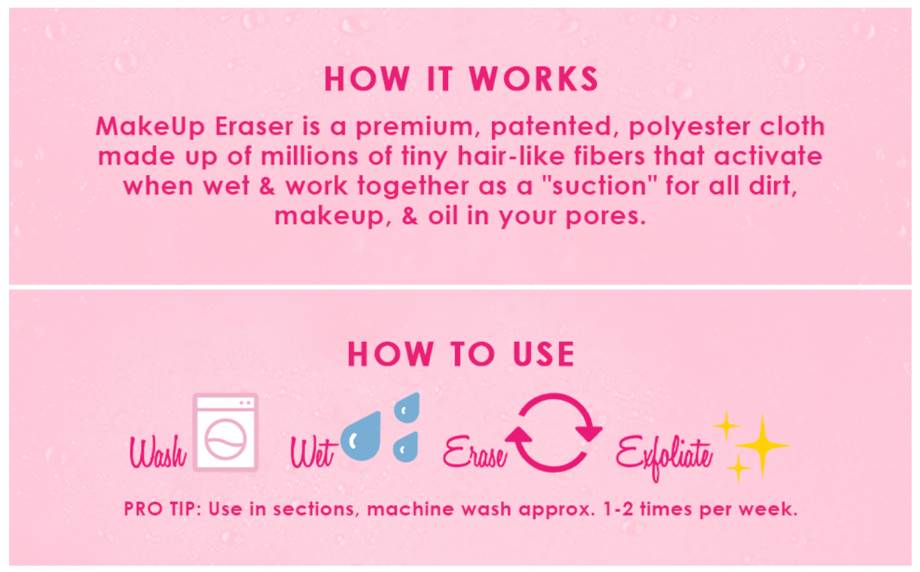 CLEAN WHITE MAKEUP ERASER