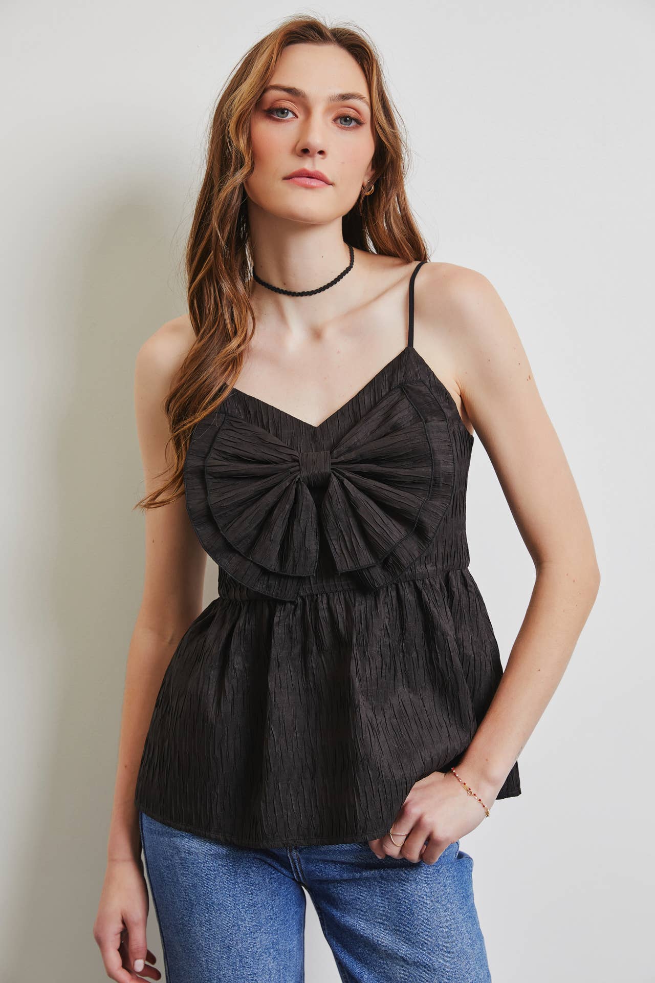 BABYDOLL BOW TANK