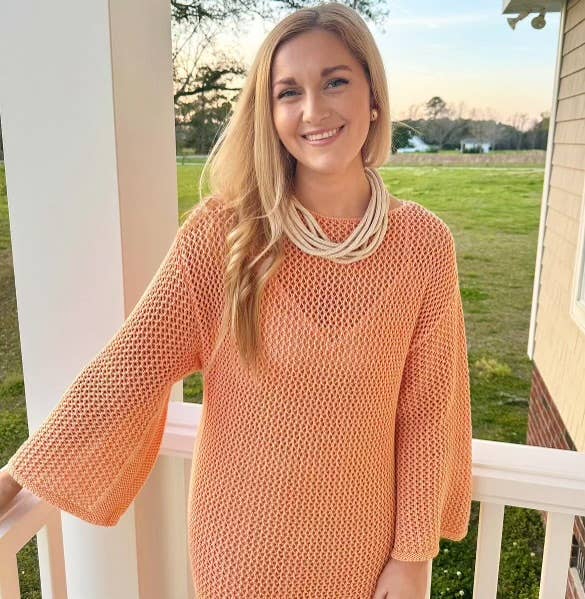 8-STRAND NECKLACE: ECRU