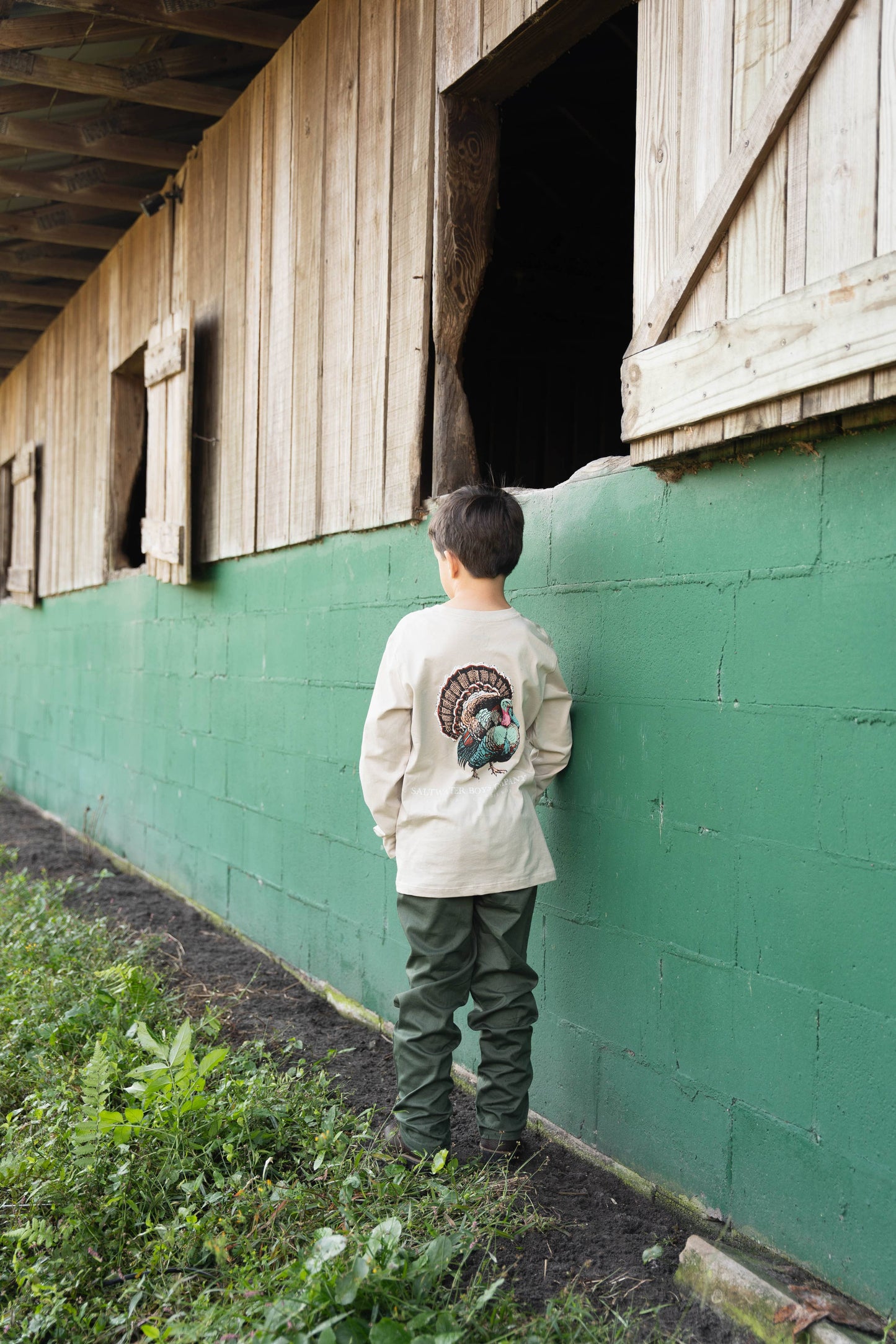 BOYS TURKEY LONG SLEEVE TEE