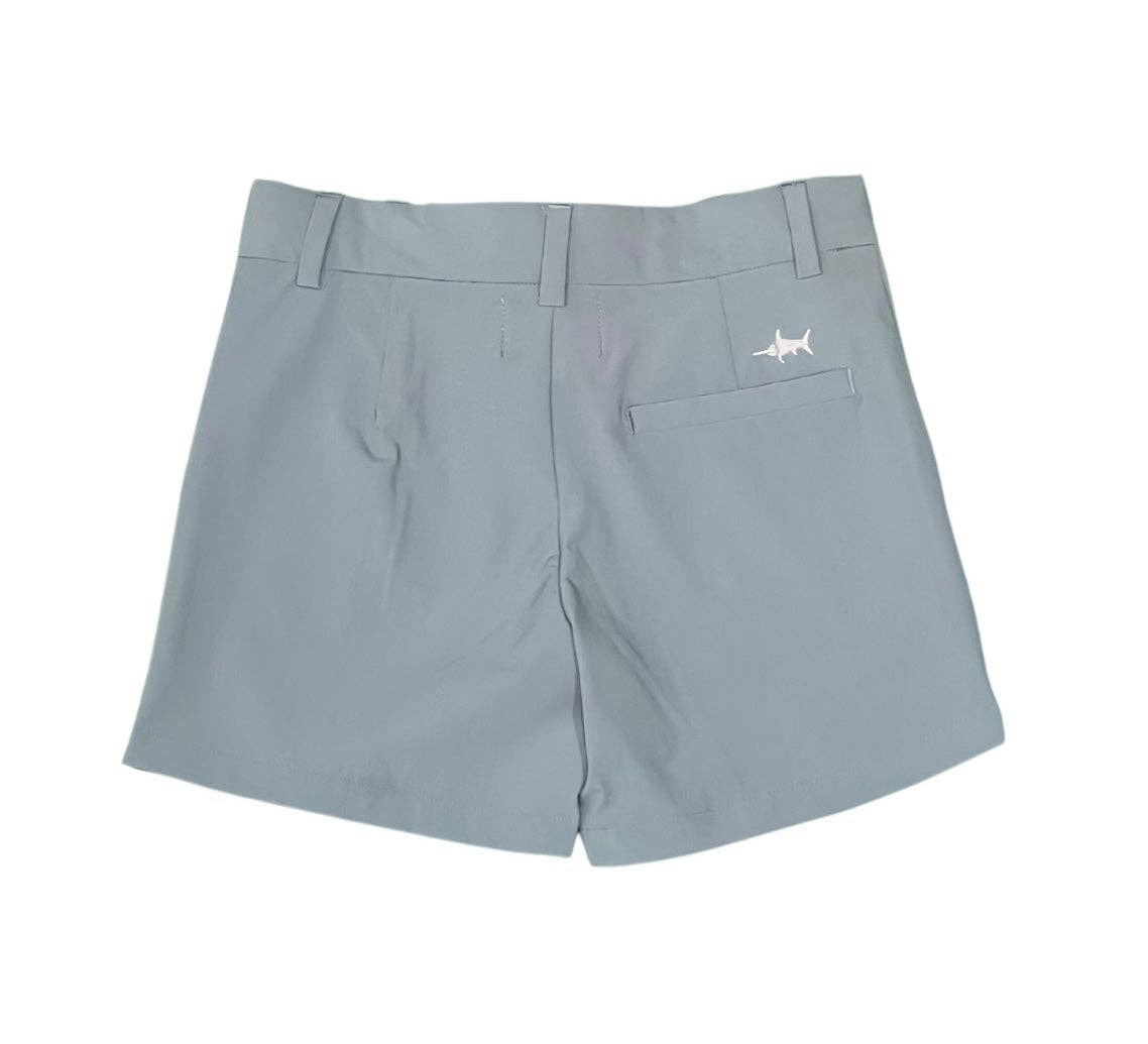 PALMER PERFORMANCE SHORTS STEEL BLUE