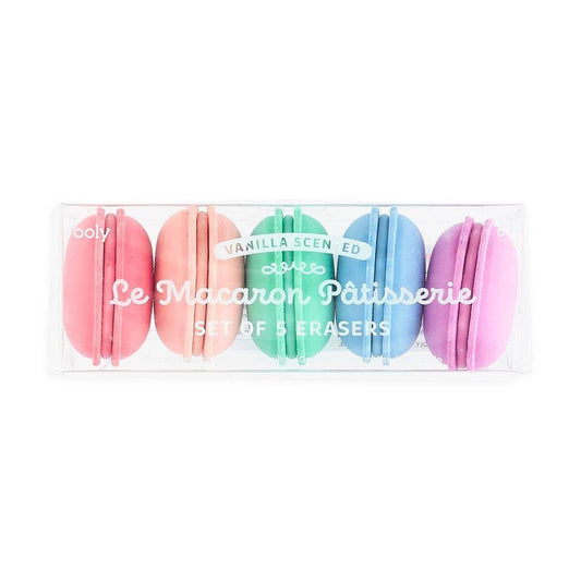 LE MACARON SCENTED ERASER- SET OF 5