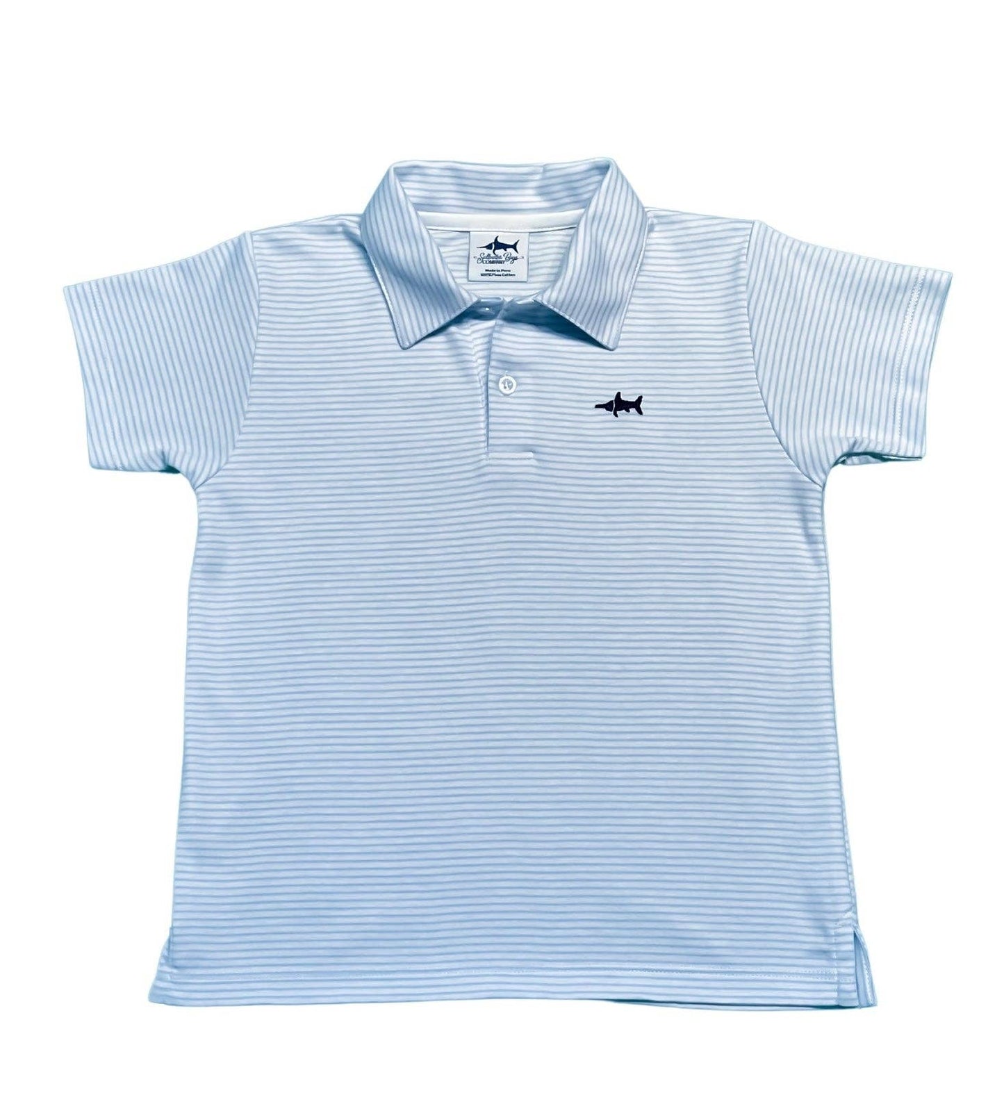 SBC SIGNATURE POLO BLUE STRIPE